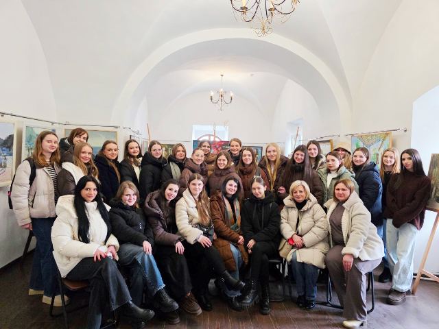 Студенти та викладачі ФІЖ у музеї Богдана Лепкого